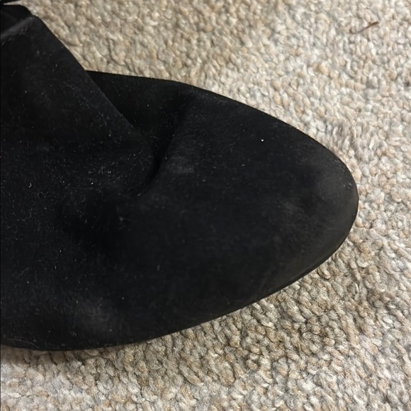 Breckelles Black Tall Pirate Style Two-Way Boots - Picture 4 of 8